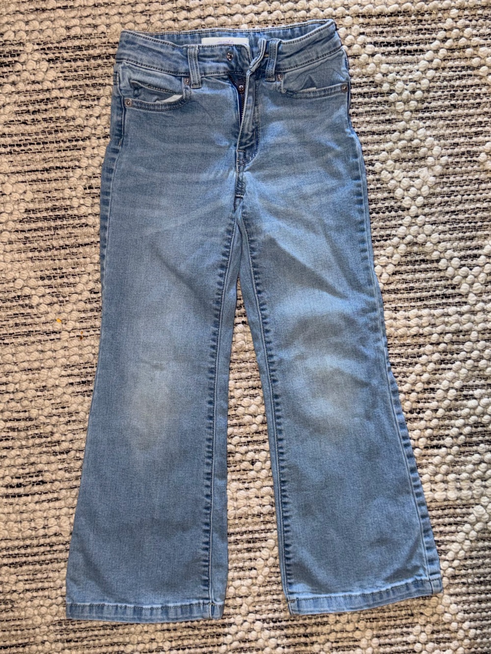 Evsie Girls Blue Denim Jeans